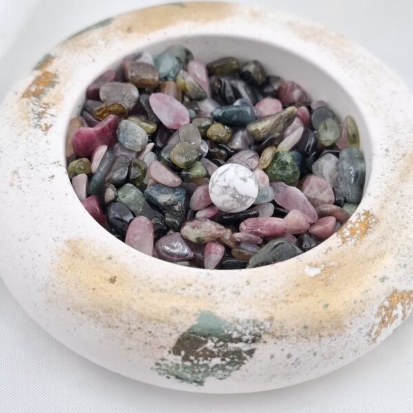 Chips en Tourmaline multicolore 50g de pierres naturelles – Image 3