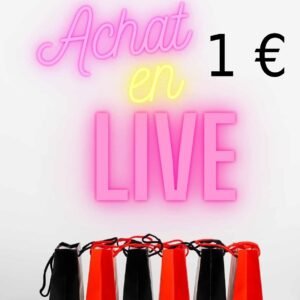 Live paiement personnalisé 1 euro