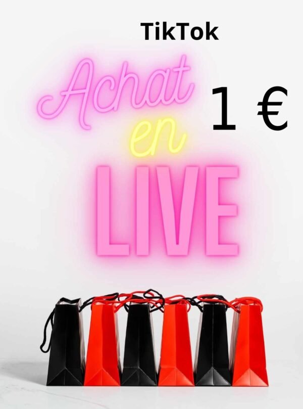 Live paiement personnalisé 1 euro