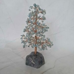 Arbre de vie n°7 Bloc en Fluorite & Aigue Marine