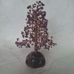 Arbre de vie n°2  Bloc en fluorite & Améthyste